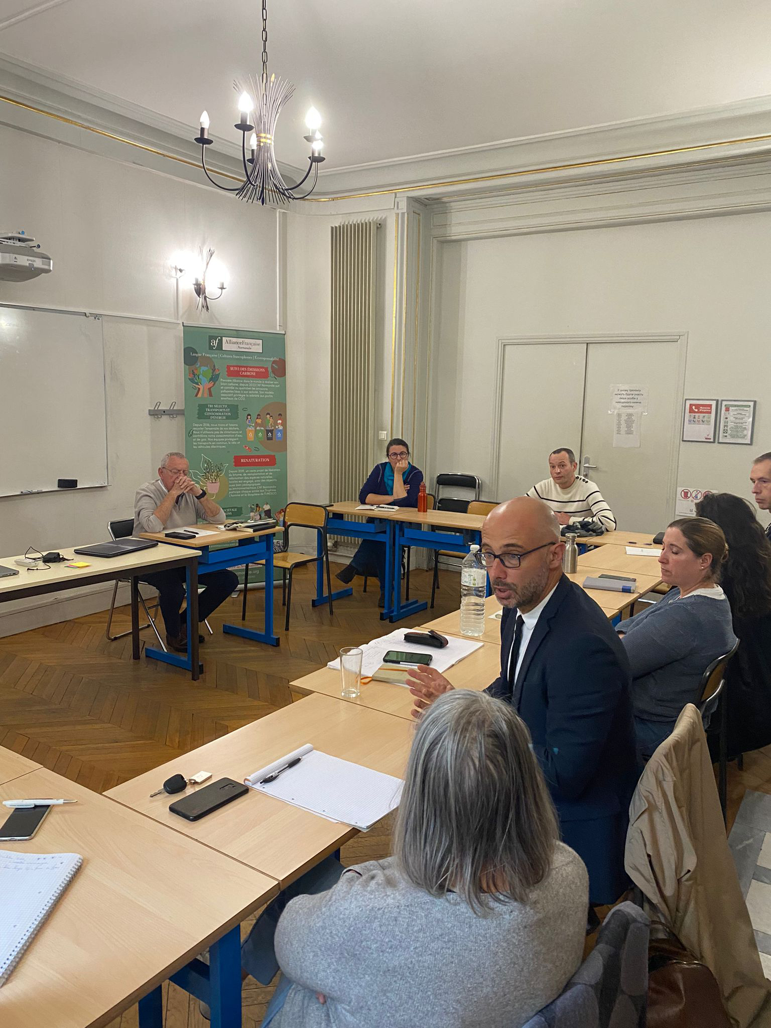 Écoresponsabilité l'Alliance Française de Normandie et les émissions