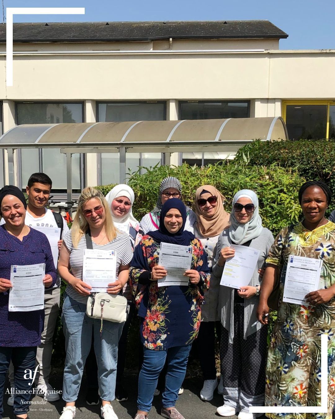 France, Alliance Française de Normandie Migrants Ouvrir l'école aux