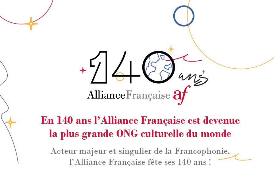 Communiqué de presse 140 ans de l'Alliance Française Fondation des Alliances