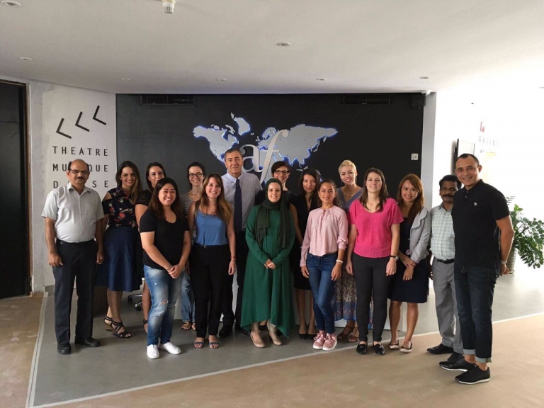 L'Alliance Française de Dubai, Émirats arabes unis, fait sa rentrée ...