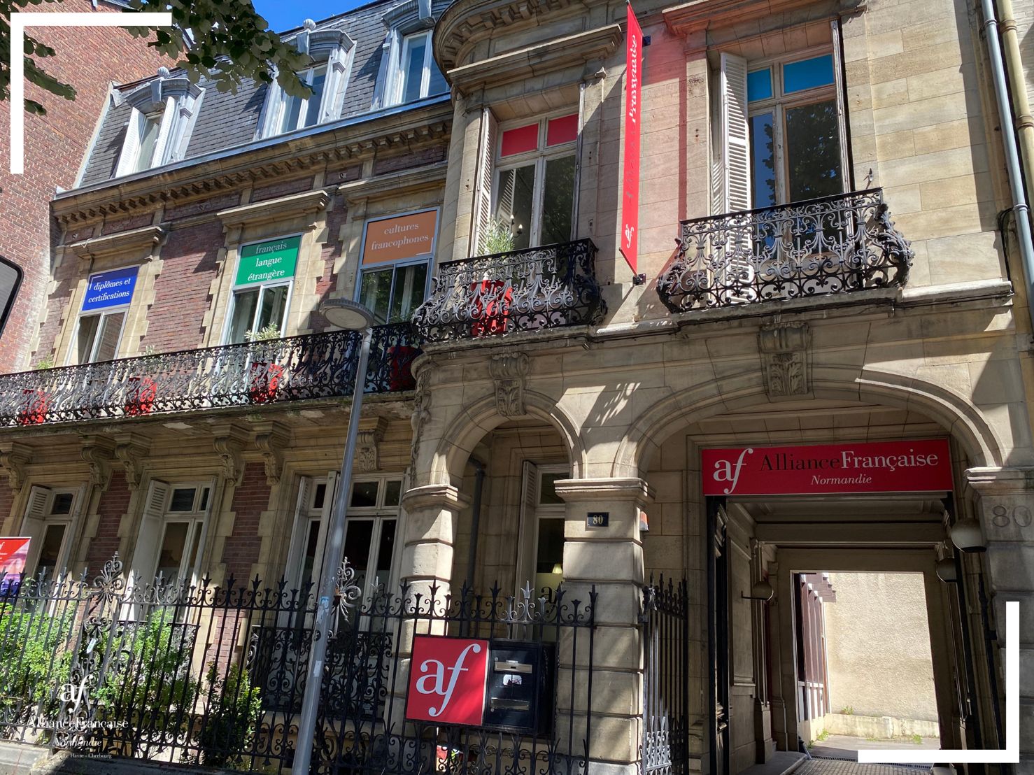 France du nouveau à l'Alliance Française Normandie Fondation des